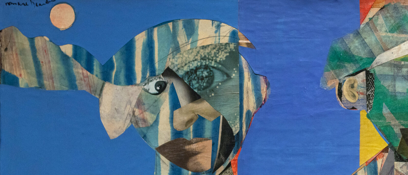 Three Folk Musicians by Romare Bearden, 1967