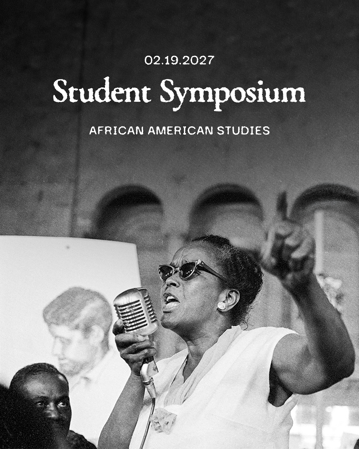 2027 African American Studies Student Symposium flyer